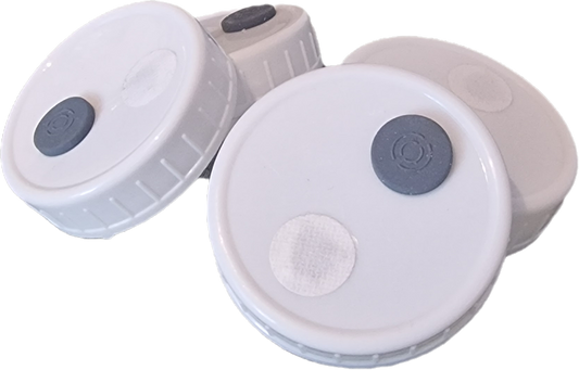 70mm liquid culture/inoculation lids (autoclavable)